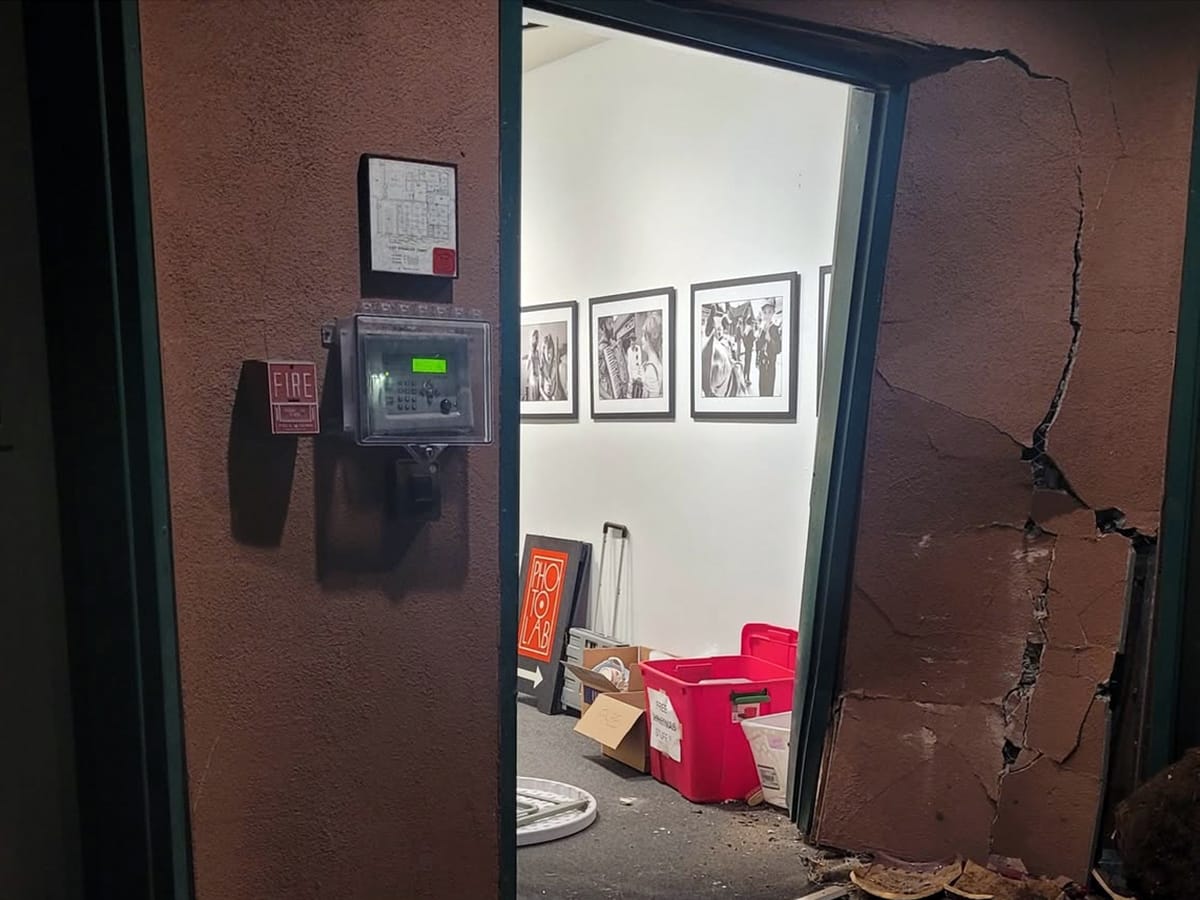 Photolab holds 'break-in sale' after crash-and-grab burglary