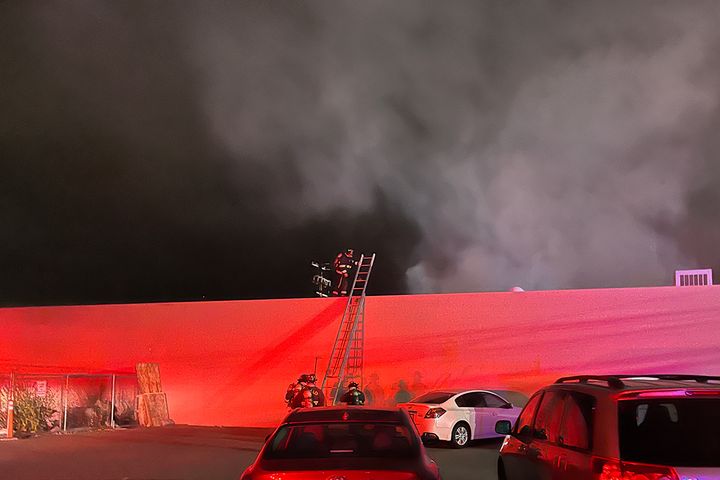 Berkeley warehouse fire keeps BFD busy Sunday night