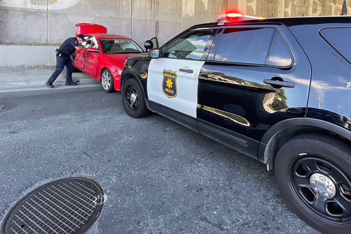 Berkeley police chase stolen car after Flock hit, driver arrested