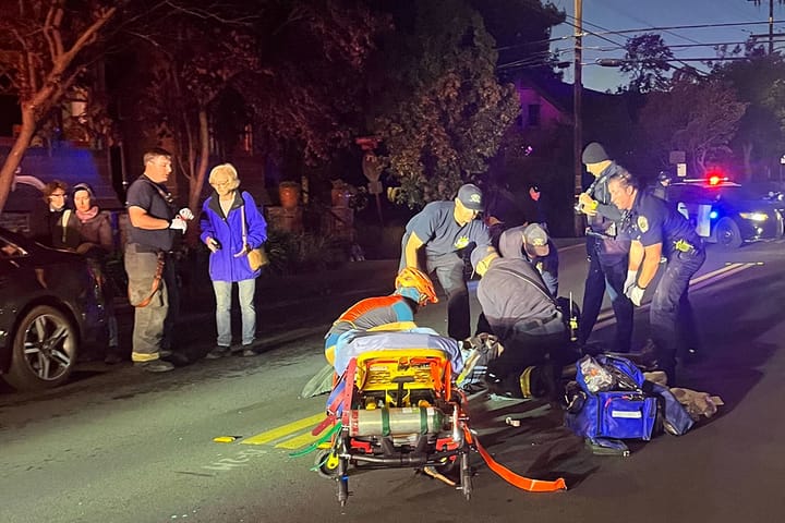 Update: Pedestrian dies after Berkeley car crash