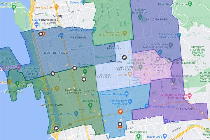 Berkeley shootings in 2024: The definitive gunfire map