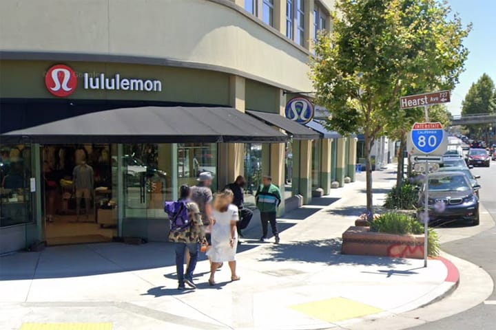 Man charged with retail thefts from Berkeley Lululemon